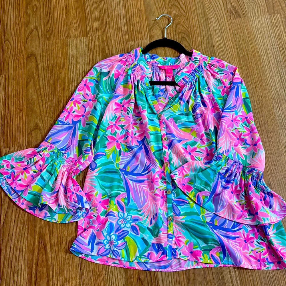 Lilly Pulitzer Lileeze blouse